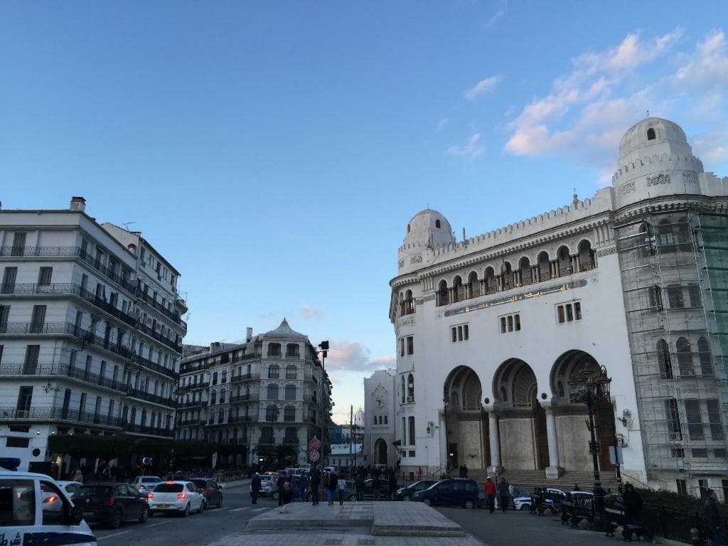 La Grande Poste, at one end of La Rue Didouche Mourad