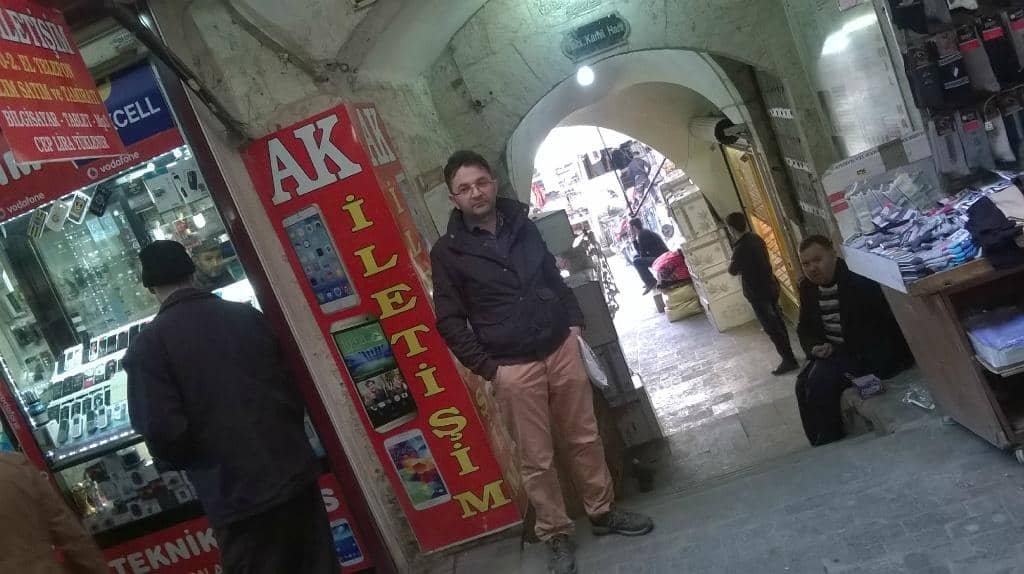 Bustling Market Atmosphere