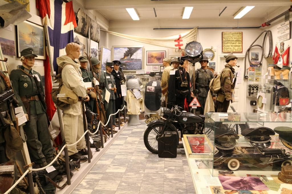 Section of the museum