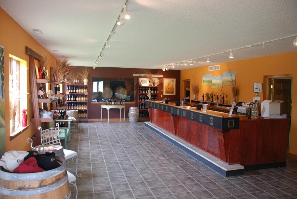 Wine tasting room