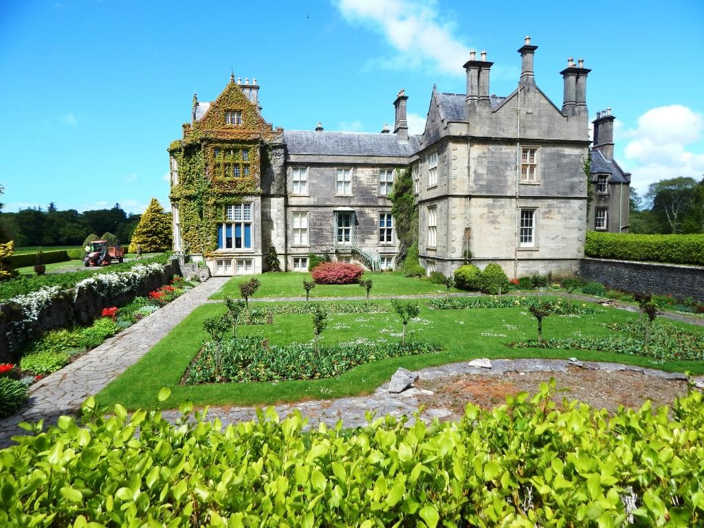 The house and gardens