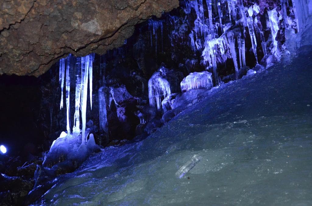 Ice formations