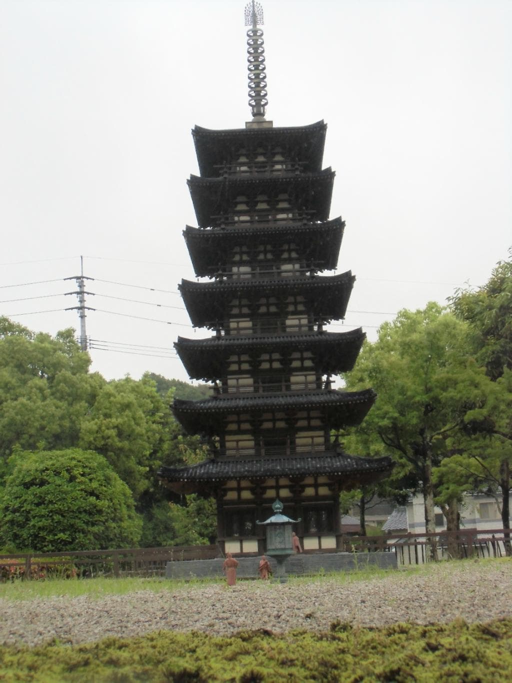 筑前国分寺七重塔ミニチュア