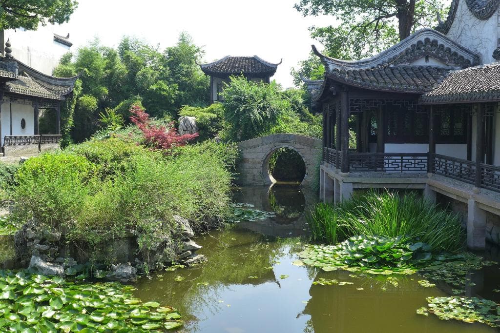 a beautiful backyard in traditional style