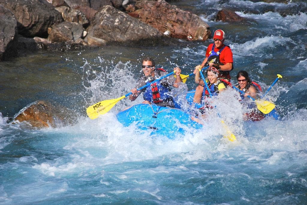 Class II-III of the Middle Fork of the Flathead.