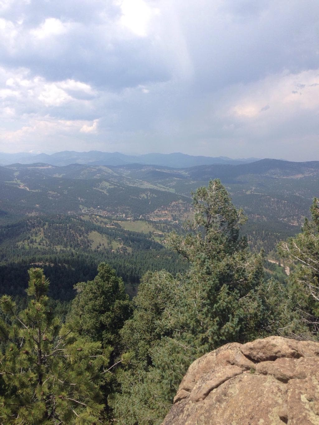 View North from the Summit.