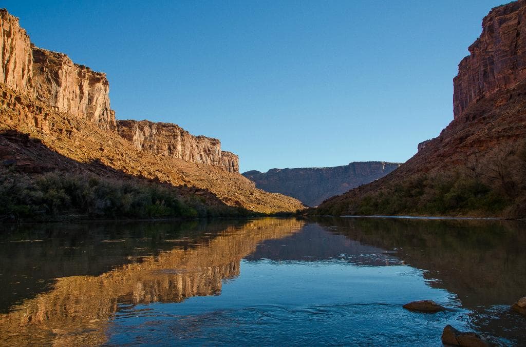 Colorado River.     More images of Utah: