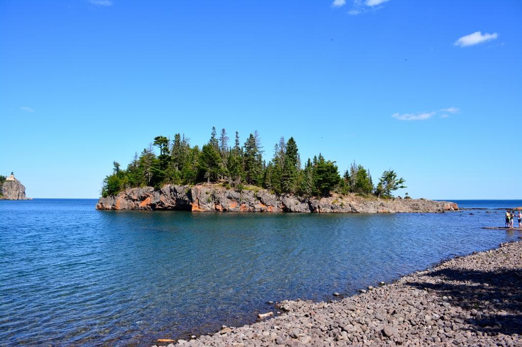 Island at State Park Beach