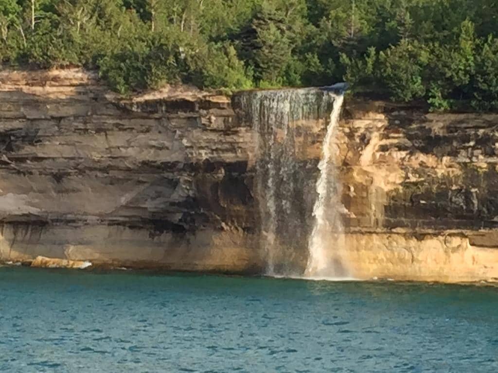 The Plunge into Lake Superior