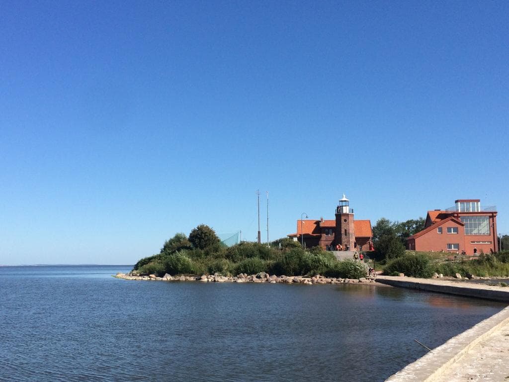 Прекрасный вид с маяка.