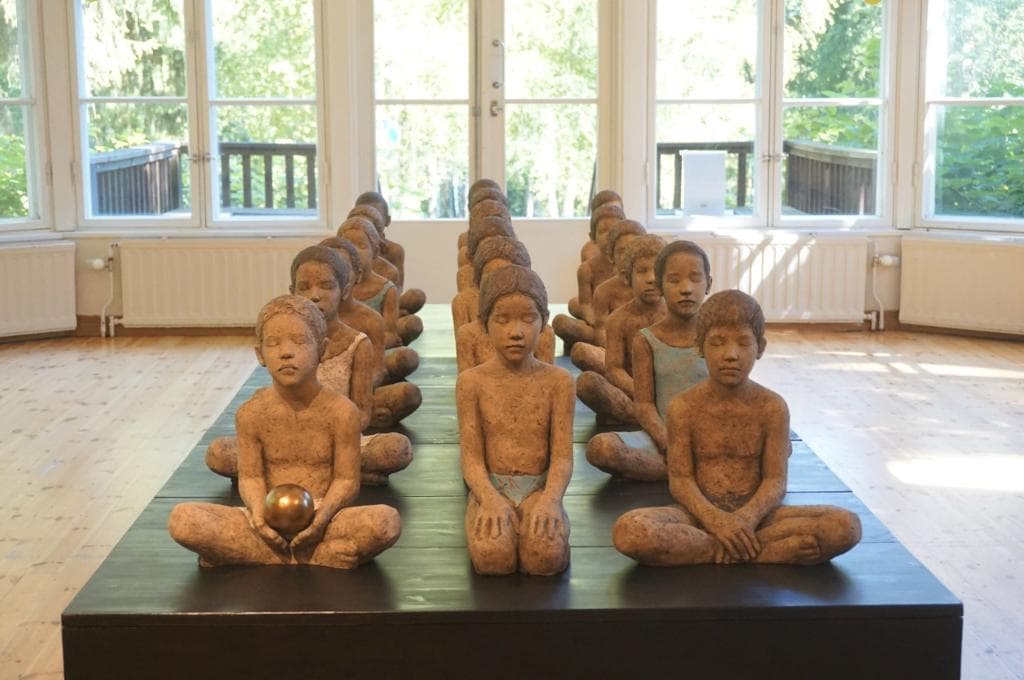 An art exhibition in Haihara