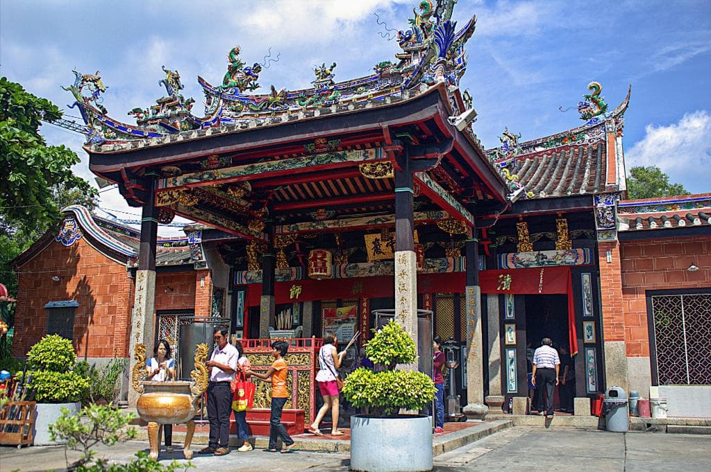 Entrance to the temple