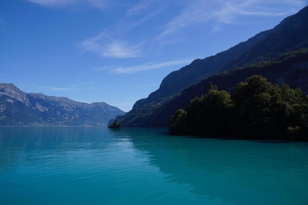 Schifffahrt auf dem Brienzer See.