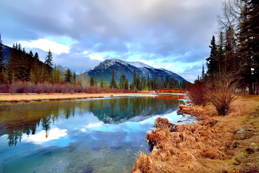 Policeman's Pond, Canmore, Alberta, Canada