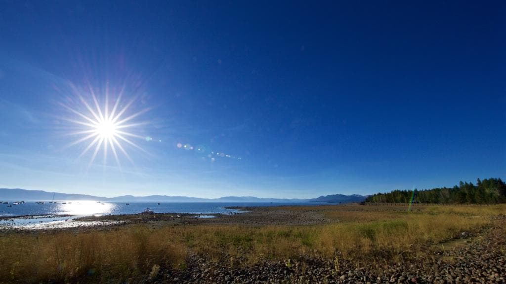 Commons Beach Park @ Lake Tahoe Fall 2015