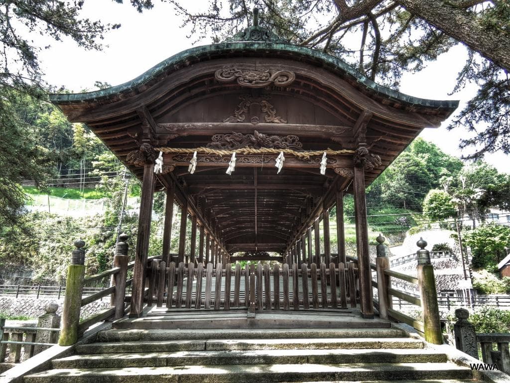 金比羅さんの鞘橋 明治2年(1869)築