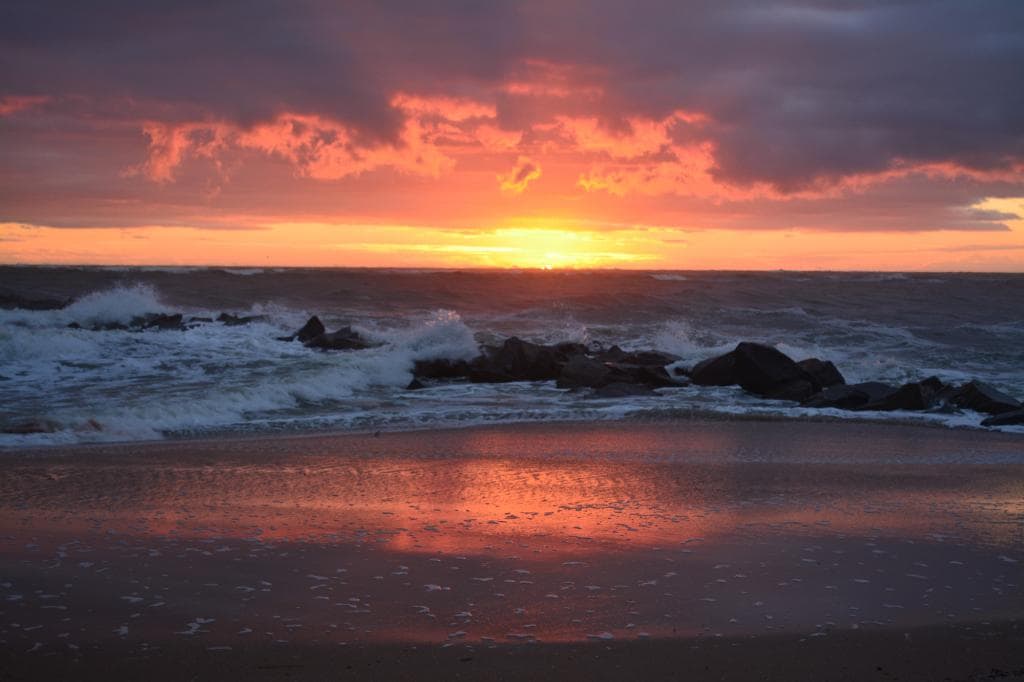 Vilano Beach at Sunrise
