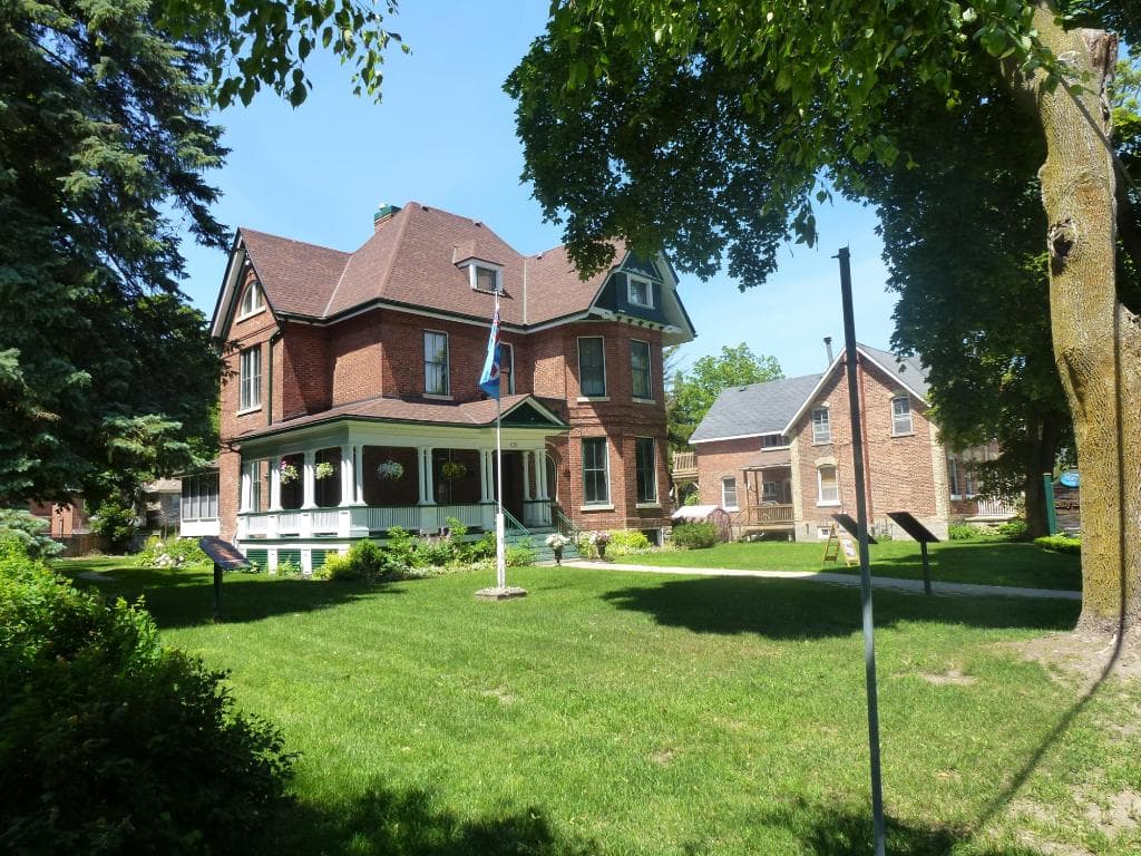 Exterior of Bishop Home