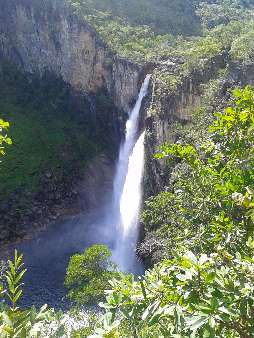 Vista da cachu
