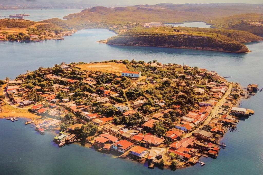 Granma Island from the air