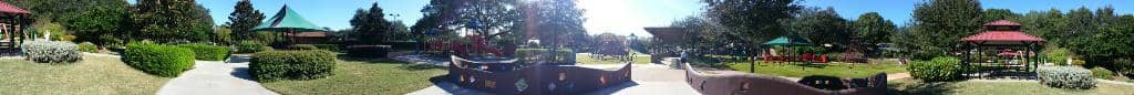 Spacious and Shaded Areas