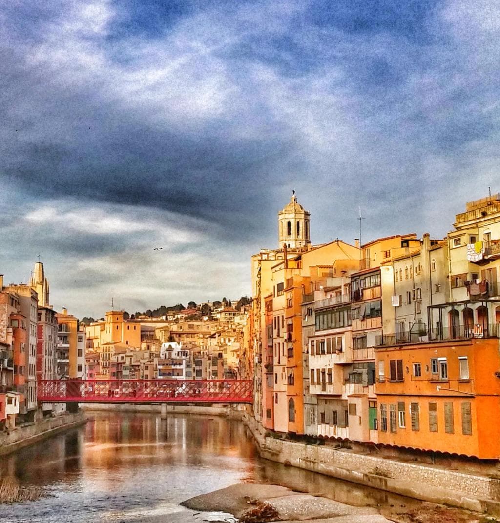 Cases de l'Onyar i Pont de Ferro