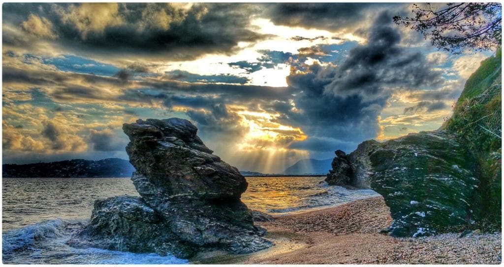 Plage de la Mitre au Mourillon, Toulon