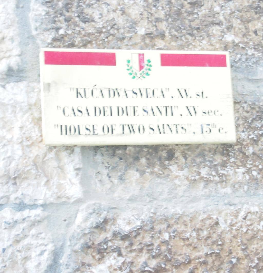 Sleeping Saints Statues