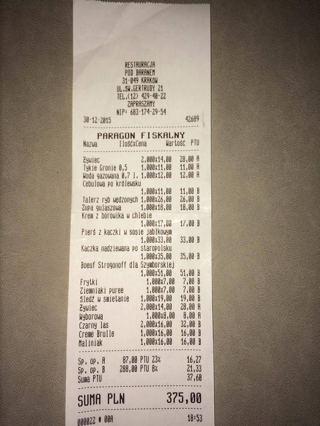 Renowned for Classic Dishes