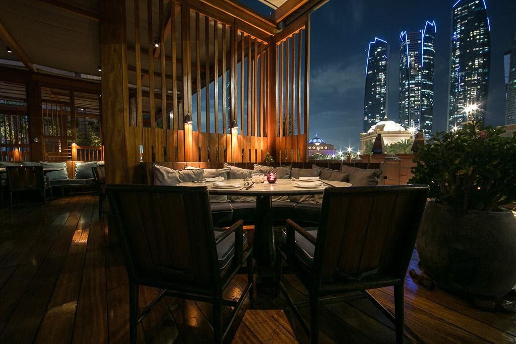 Hakkasan terrace area