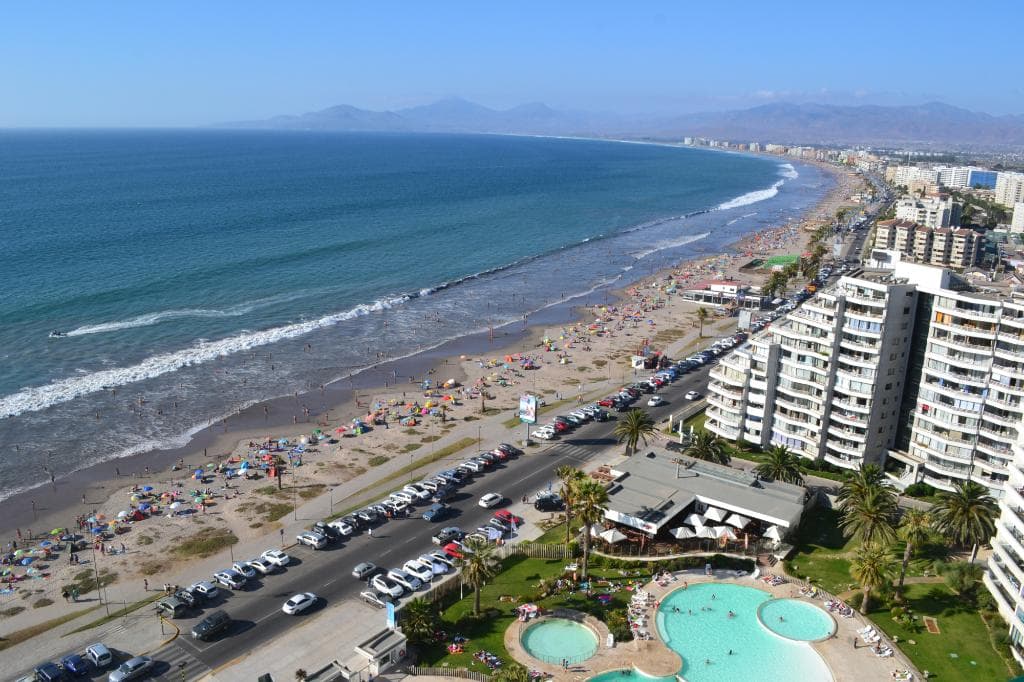 vista de la Avenida del mar.