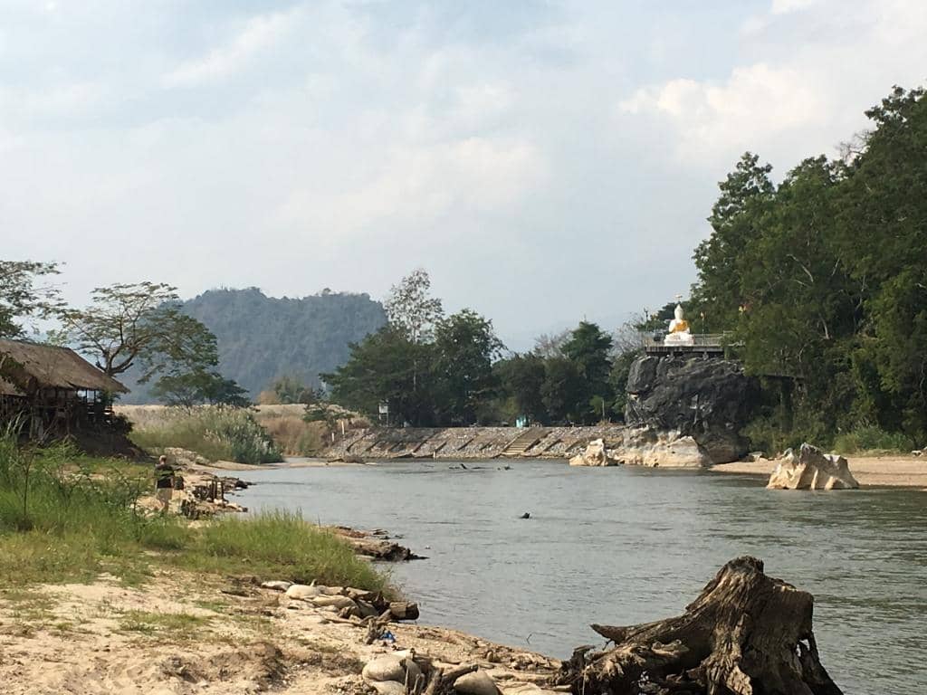 Mae Kok River Scenery