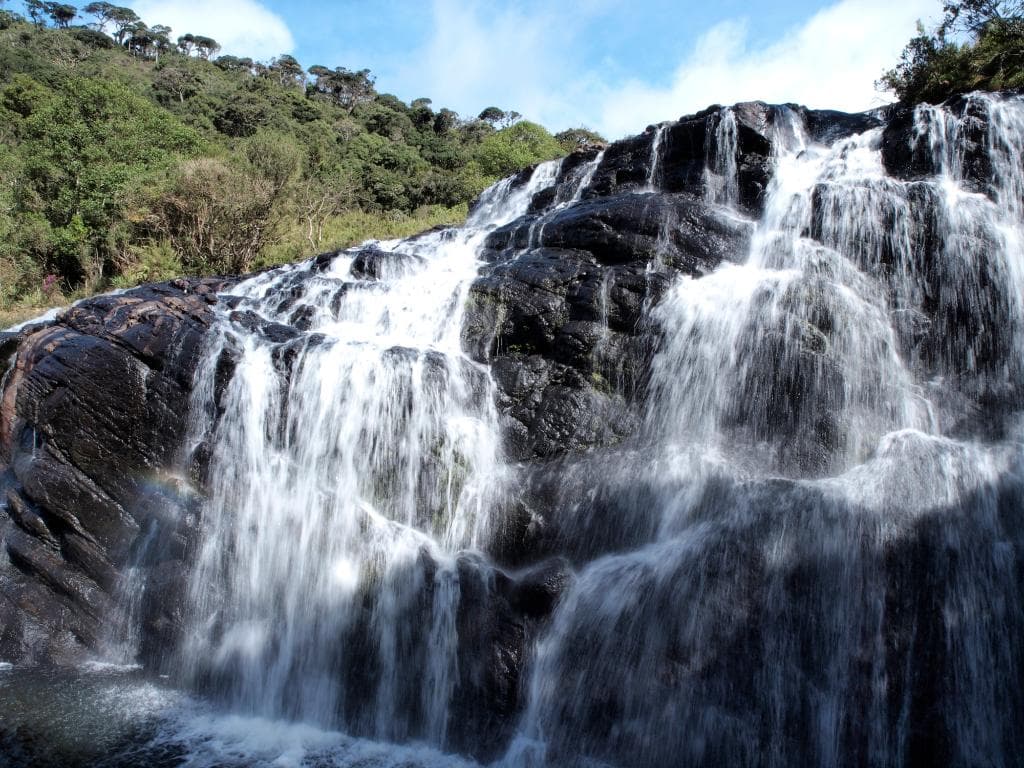 Baker's Fall in Horton Plains