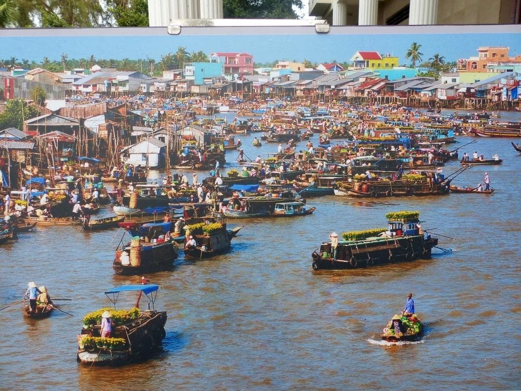 Cai Rang Floating Market Can Tho