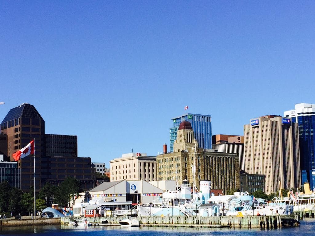 View of harbour where the boardwalk fronts