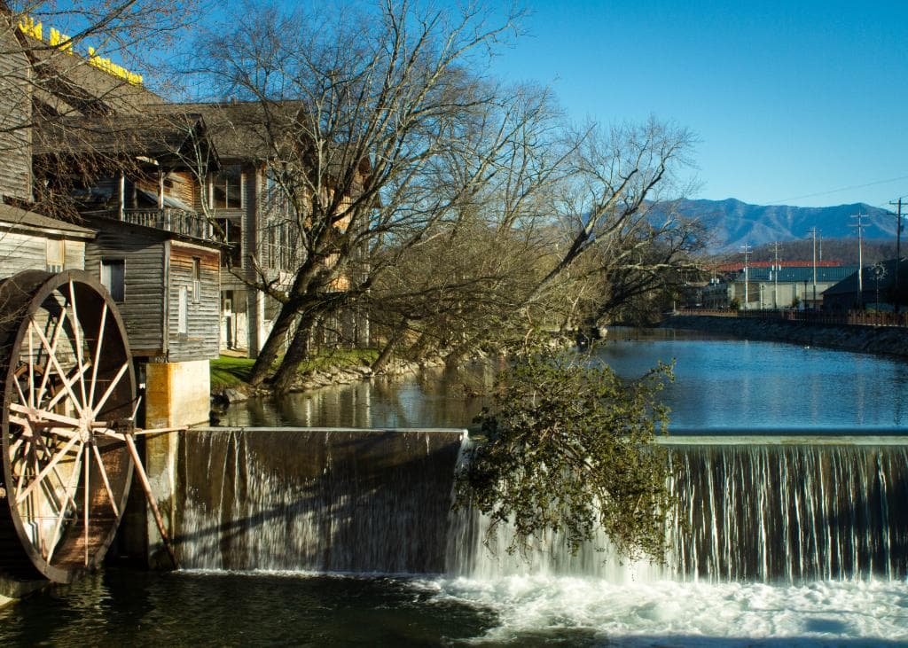 Old Mill from the bridge