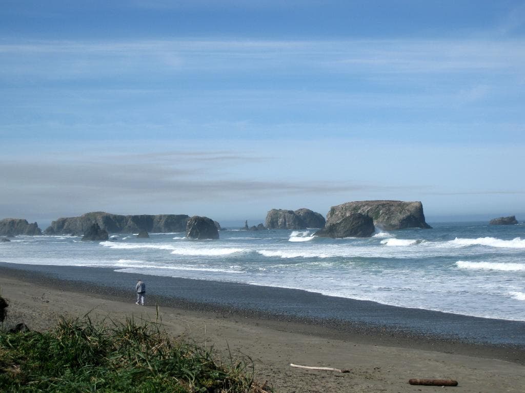 Beach at South Jetty Park, Bandon