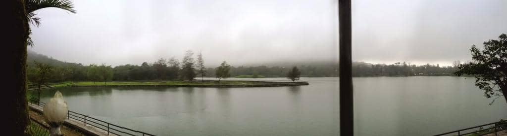 Lush Greenery and Misty Hills
