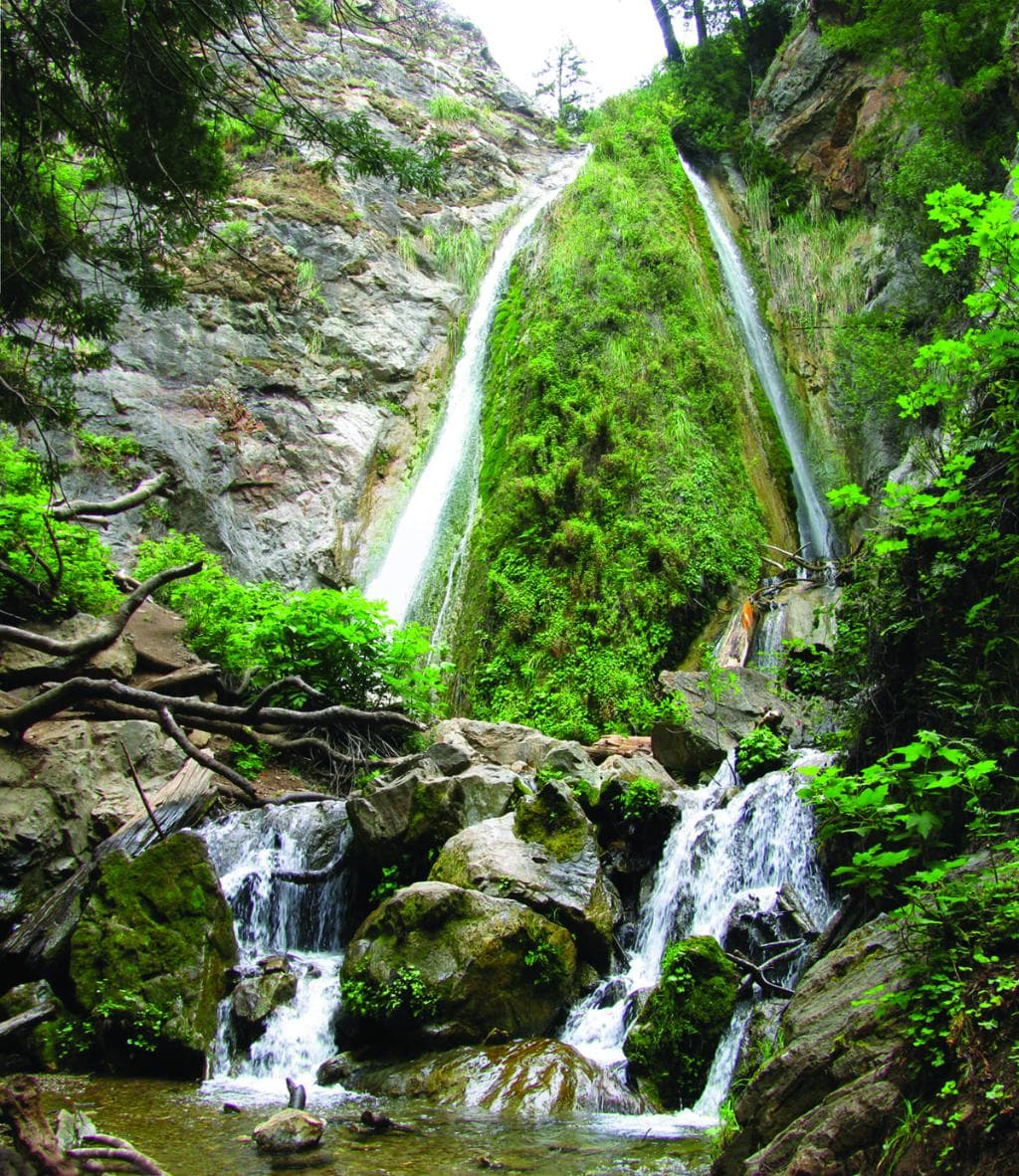 A short, but adventurous, hike to the waterfall.
