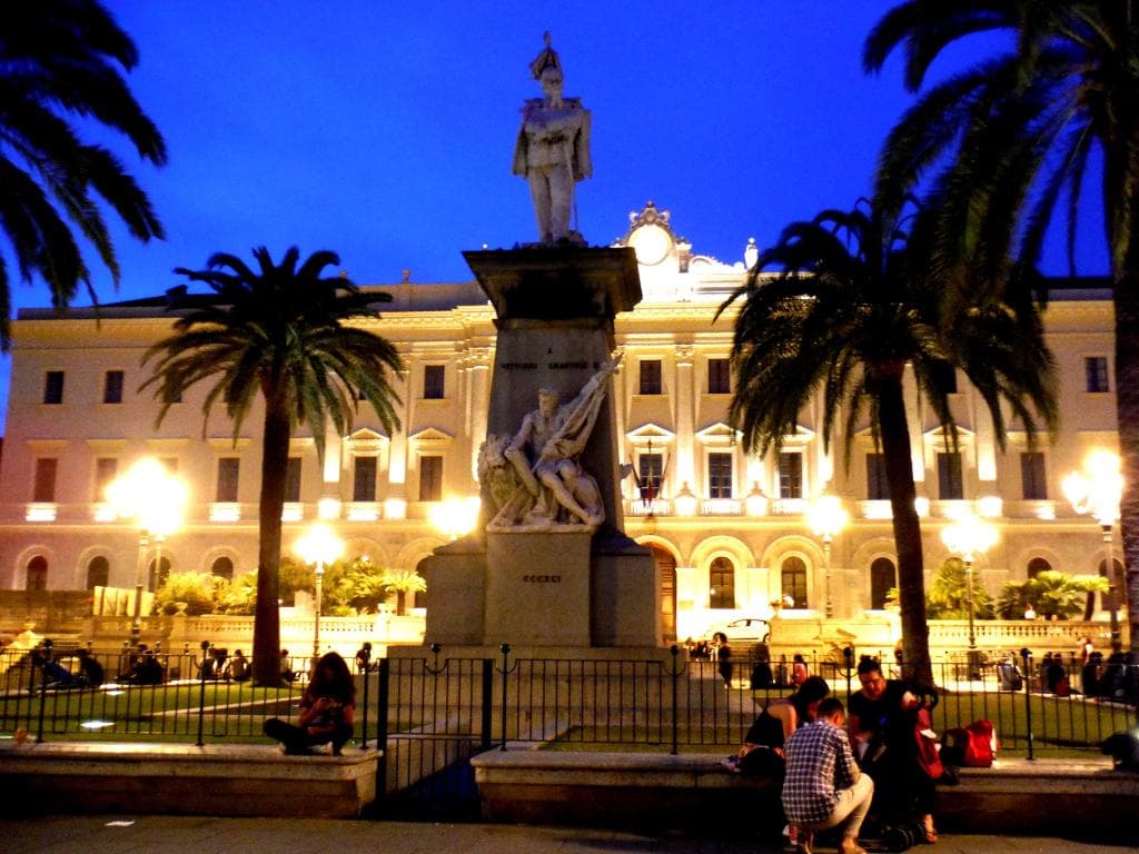 Piazza d'Italia Sassari