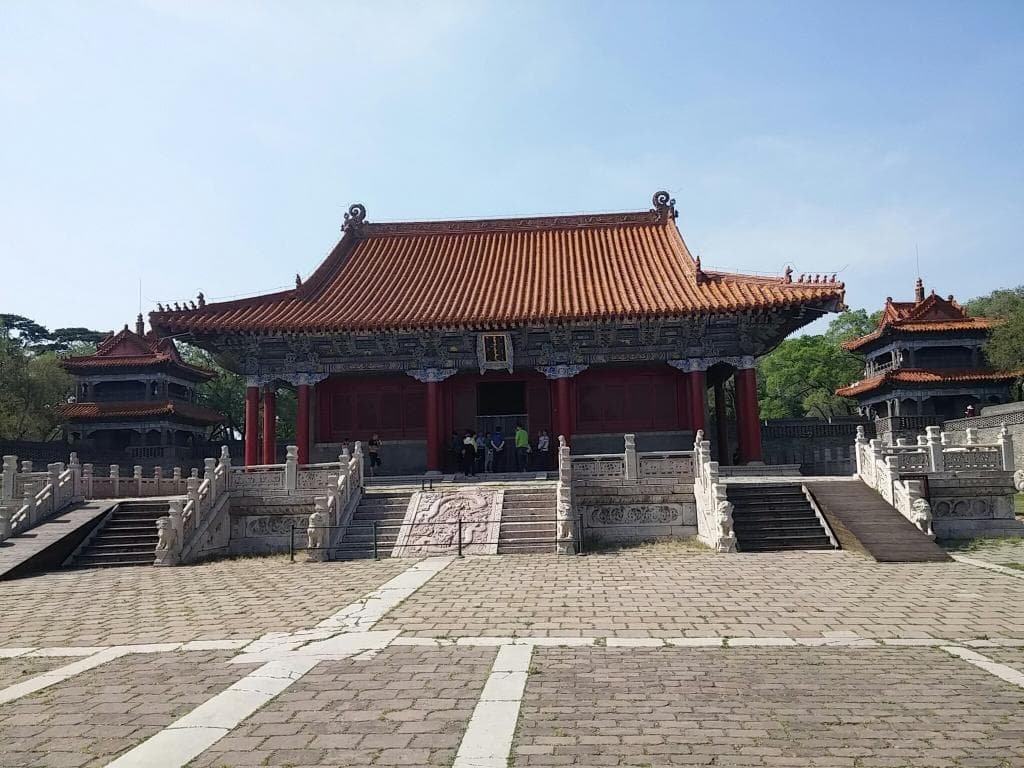 The hall