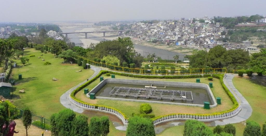 View from the top level @ Bagh-e-Bahu