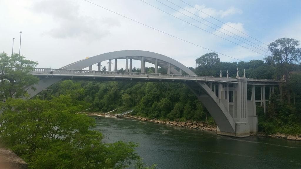 Taken from the Oregon City side looking upstream