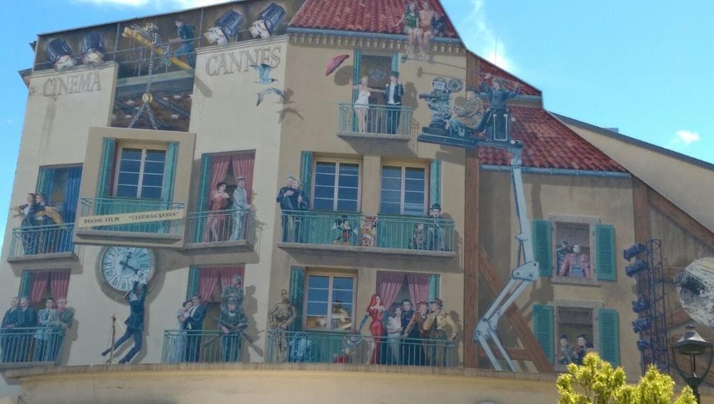Cannes Film Murals