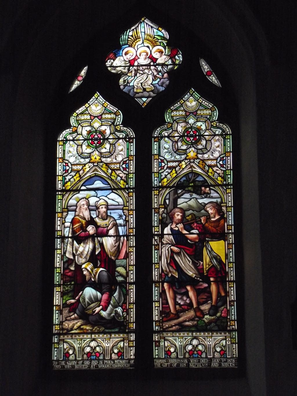 St Mary's Church Sandwich, stained glass window