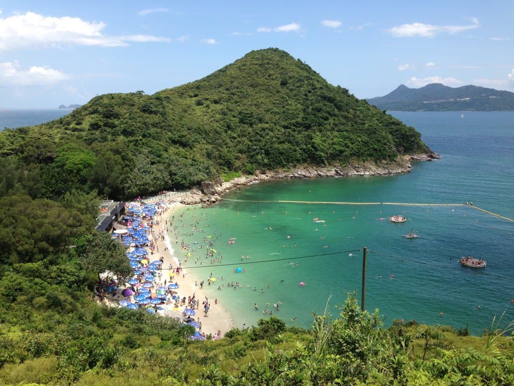 Sharp Island par un beau dimanche