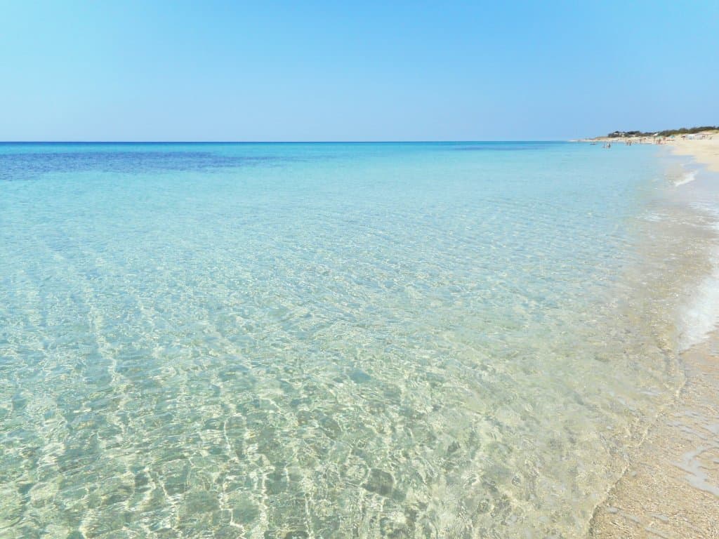 Spiaggia d'Ayala, luglio 2016