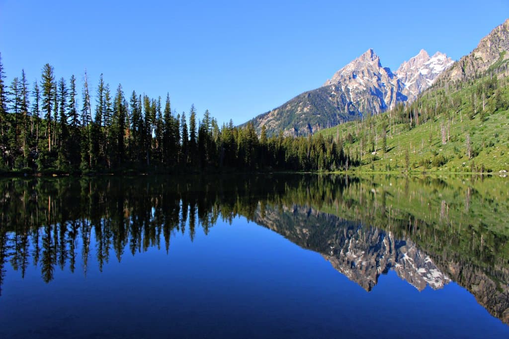 Mountain reflections