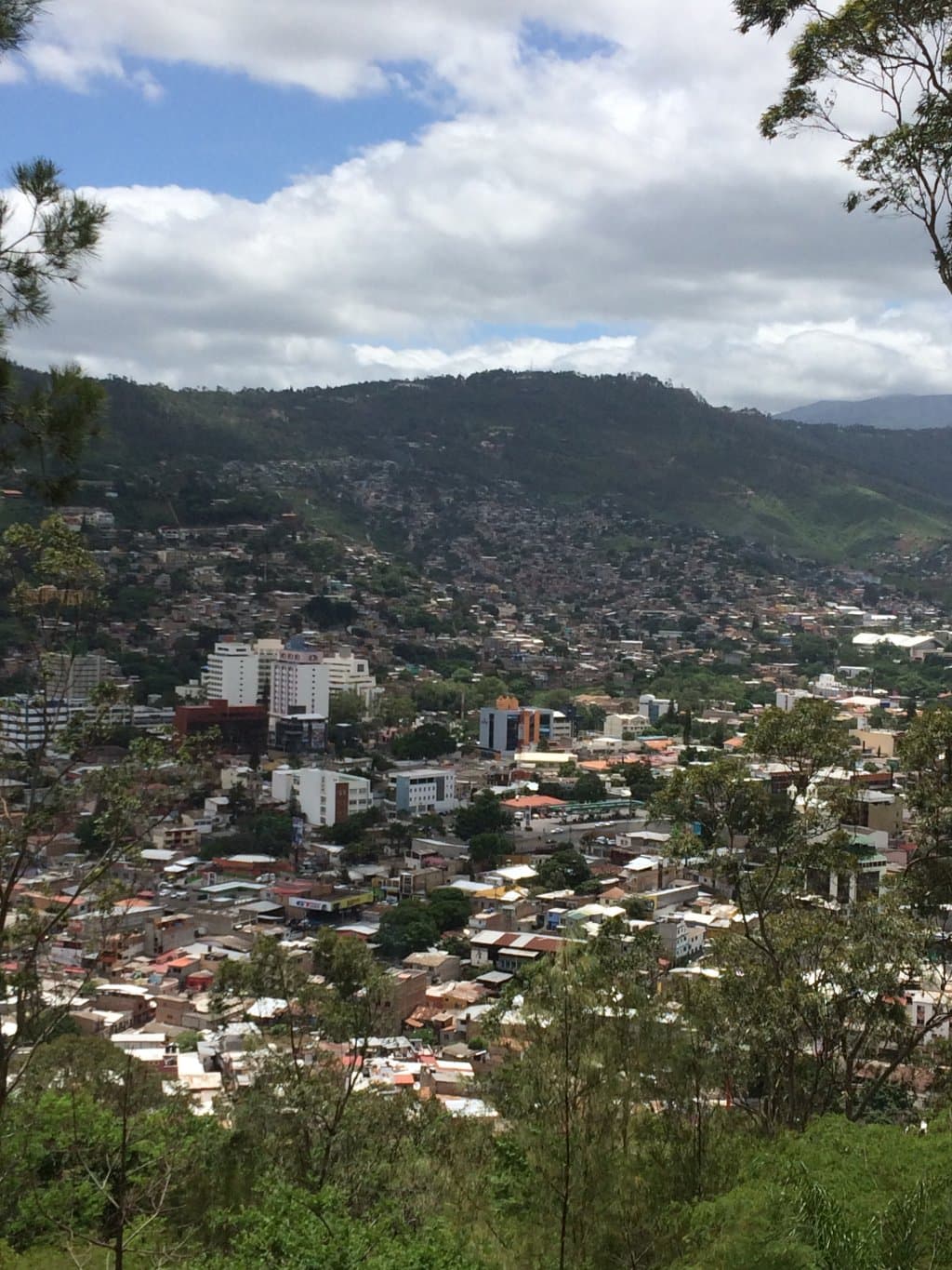 Overlooking the Palmira neighborhood