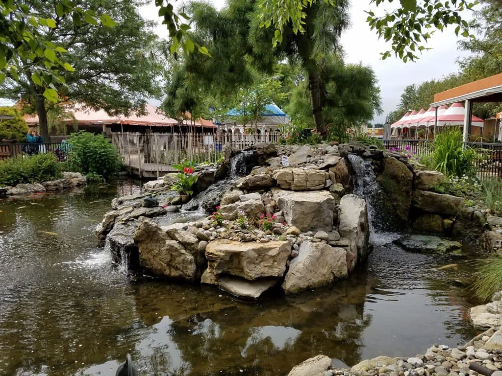 Beautiful Koirala pond and lovely landscaping!
